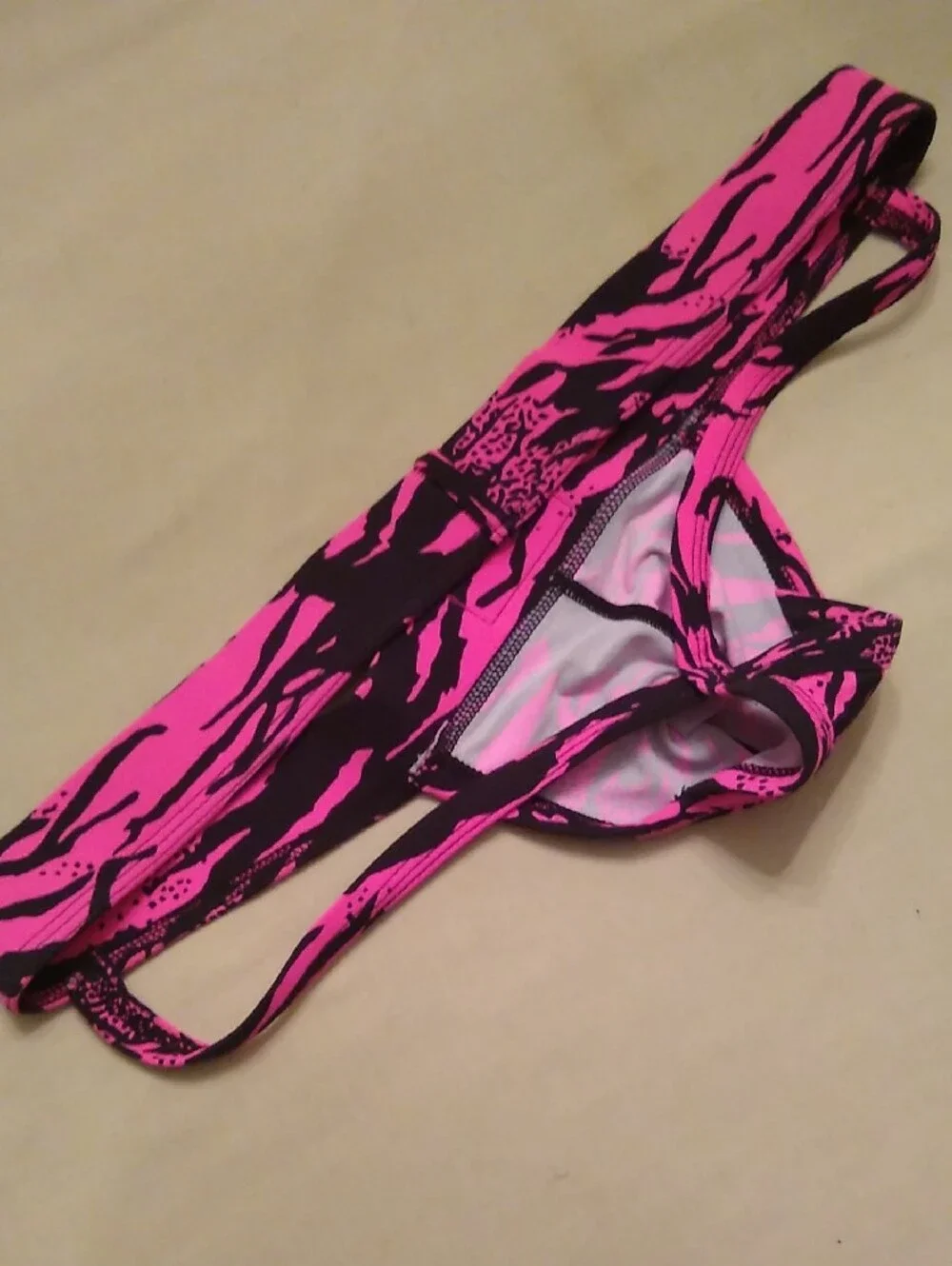 Vaux Pink & Black Jockstrap